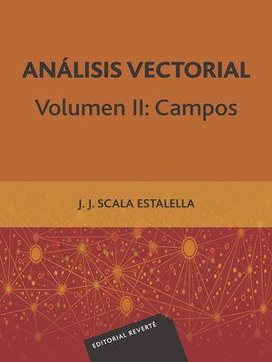 cover image of Análisis vectorial. Volumen II
